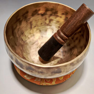 chuông xoay nepal patina 14cm